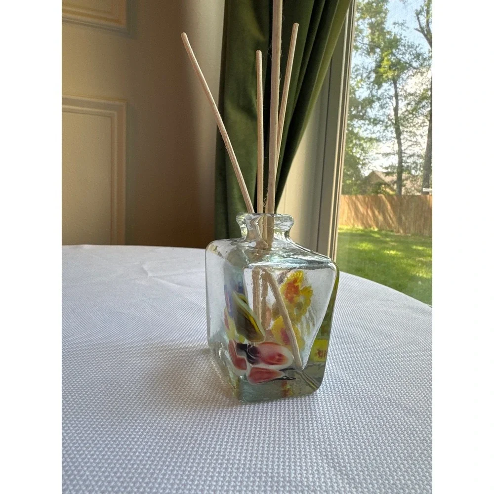 Millefiori hand painted